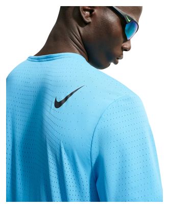 Maglietta da corsa Nike AeroSwift blu da uomo
