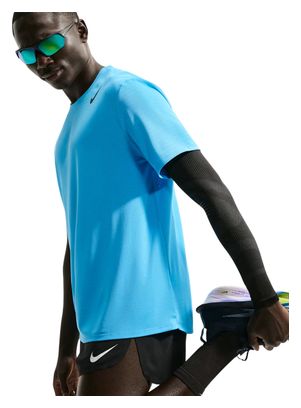 Maglietta da corsa Nike AeroSwift blu da uomo