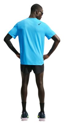 Maglietta da corsa Nike AeroSwift blu da uomo