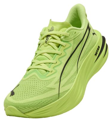 Scarpe da corsa Puma Deviate Pure Nitro gialle da uomo