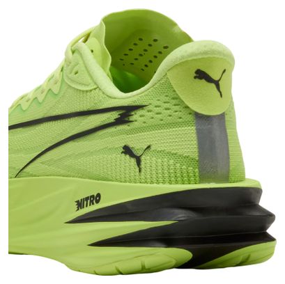 Scarpe da corsa Puma Deviate Pure Nitro gialle da uomo