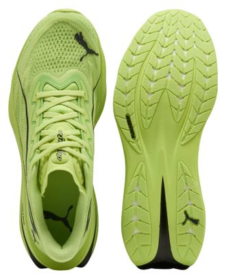Scarpe da corsa Puma Deviate Pure Nitro gialle da uomo