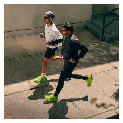 Scarpe da corsa Puma Deviate Pure Nitro gialle da uomo