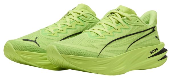 Scarpe da corsa Puma Deviate Pure Nitro gialle da uomo