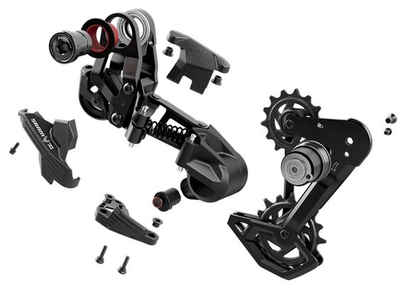 Deragliatore posteriore Sram 70 T-Type Eagle AXS 12V Max 52 denti