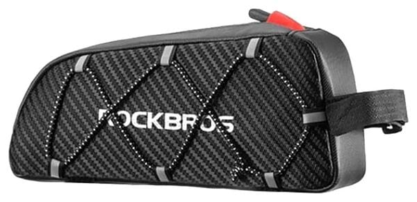 Sacoche de cadre pour vélo Rockbros 039BK 1 l avec tresse - noir