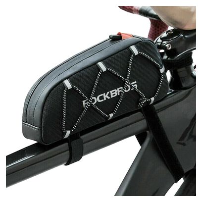 Sacoche de cadre pour vélo Rockbros 039BK 1 l avec tresse - noir