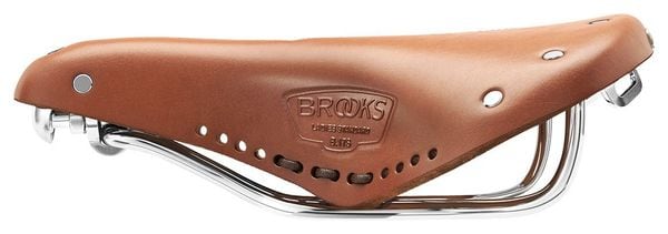 Brooks B17 Carved Short Saddle Honey