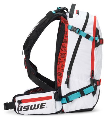 USWE Rucksack mit Rückenprotektor / Pow 16 Weiß