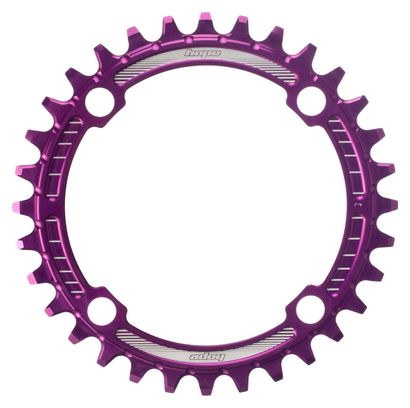 Hope Retainer 104 BCD Narrow Wide Chainring for Shimano 12S Drivetrains Purple