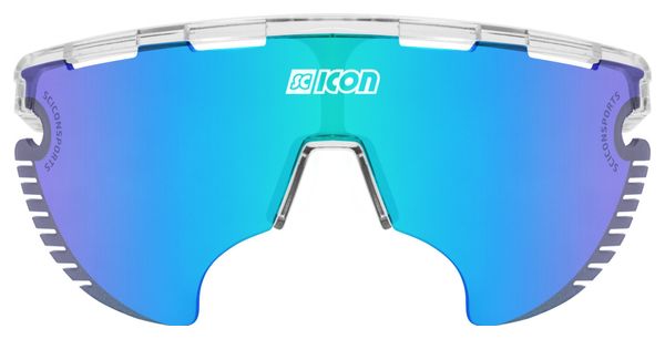 Scicon Sports Aerowing Lamon Lunettes De Soleil De Performance Sportive (Multimirror Bleu Scnpp/Briller)