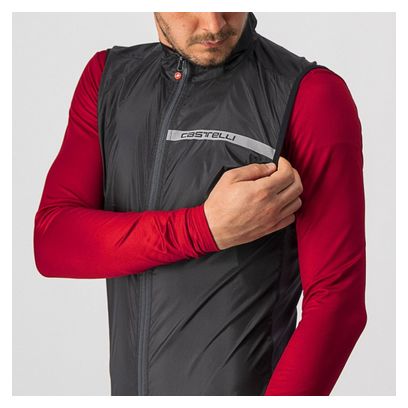 Castelli Squadra Stretch Vest Zwart / Grijs