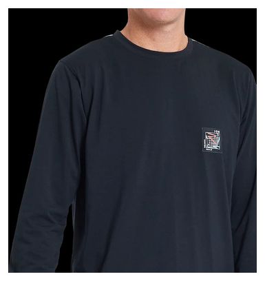 Camiseta de manga larga ION Seek Amp Negra