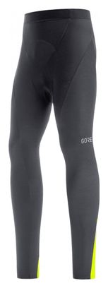 Gore Wear C3 Thermo Long Tights Nero/Giallo fluorescente