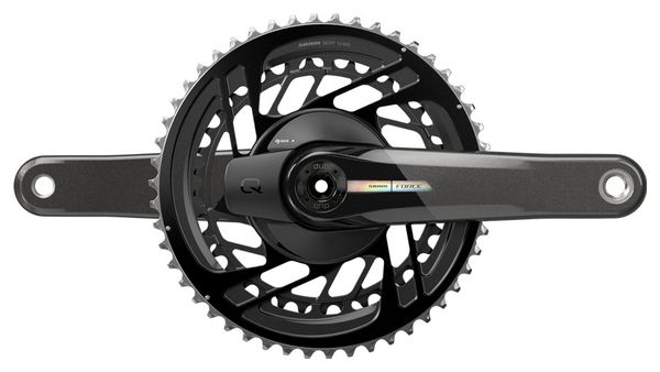 Power Sensor Crankset Sram Force D2 DUB 50-37 Teeth 2x12V Black (Without Housing)