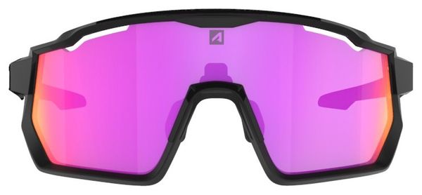 Set AZR Pro Race RX Schwarz Pink + Farbloses Display