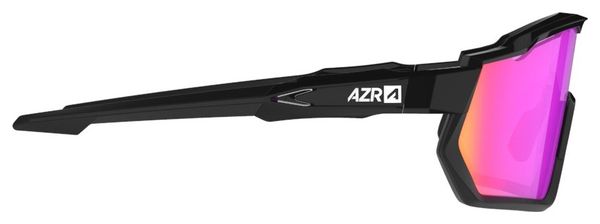 Coffret AZR Pro Race RX Noir Ecran Rose + Ecran Incolore