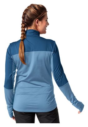 Donna Vaude Livigno Halfzip II Polare Blu