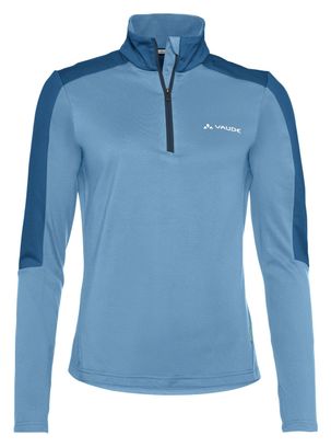 Donna Vaude Livigno Halfzip II Polare Blu