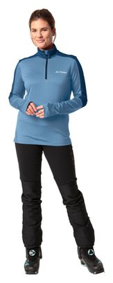 Donna Vaude Livigno Halfzip II Polare Blu