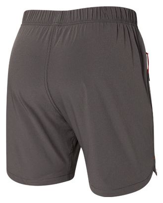 Short Saxx Gainmaker 2-en-1 7'' Gris Homme
