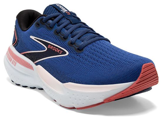 Chaussures Running Brooks Glycerin GTS 21 Bleu Rose Femme