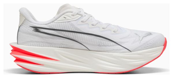 Chaussures Running Puma Deviate Pure Nitro Blanc/Rouge Femme