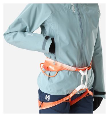 Chaqueta impermeable Millet Kamet Gore-Tex azul para mujer