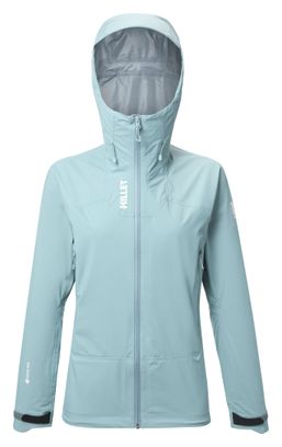 Chaqueta impermeable Millet Kamet Gore-Tex azul para mujer