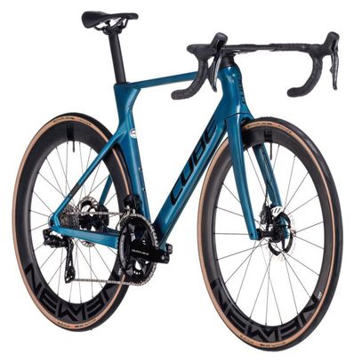 Cube Litening Aero C:68X SLT Racefiets Shimano Dura-Ace Di2 12S 700 mm Prizm Blue Teal 2024