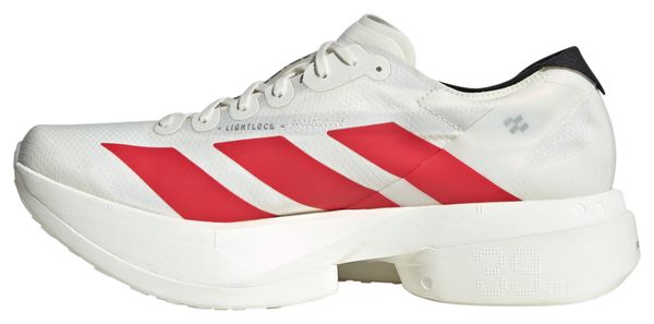 adidas Adizero Adios Pro 4 Running-Schuhe Weiß/Rot Herren