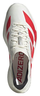 adidas Adizero Adios Pro 4 Running-Schuhe Weiß/Rot Herren