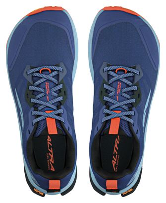 Altra Lone Peak 9+ Trailschoenen Blauw/Oranje Heren