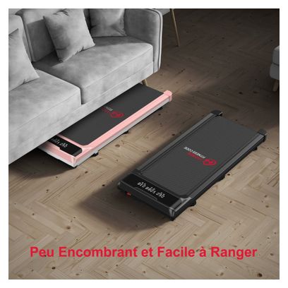 Tapis de course Fitness Q2-1 compact pliable Noir