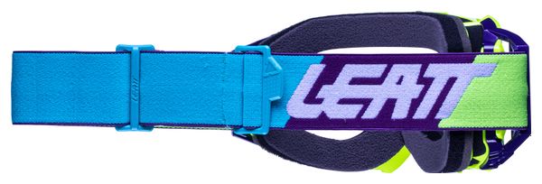 Leatt Velocity 5.5 Masker - Neon Geel - Licht Grijze Lens 58%