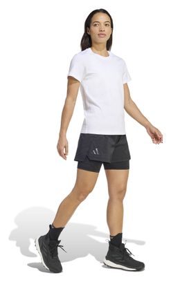 Pantalones cortos 2 en 1 adidas Terrex Xploric negros para mujer