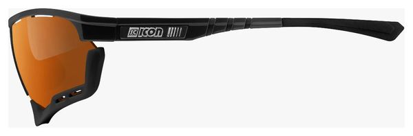 Lunettes SCICON Aerocomfort XL Noir Brillant / Bronze Miroir