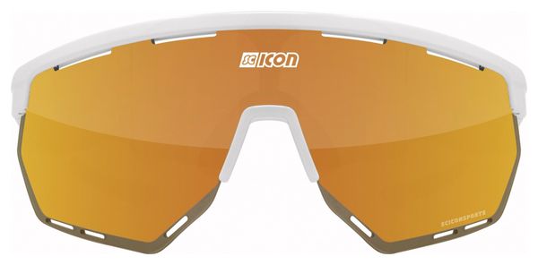 Scicon Sports Aerowing Lunettes De Soleil De Performance Sportive (Scnpp Multimireur Bronze/Luminosité Blanche)