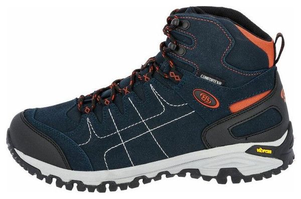 Chaussures de randonnée Brütting Mount Shasta High - bleu marine avec Orange