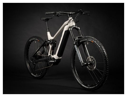 Bicicleta eléctrica de montaña con suspensión integral Haibike Nduro 6 Sram SX Eagle 12V 720 Wh 27''/29'' Gris/Negro 2024