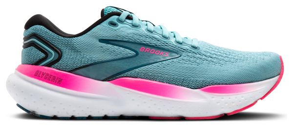 Chaussures Running Brooks Glycerin 21 Bleu/Rose Femme