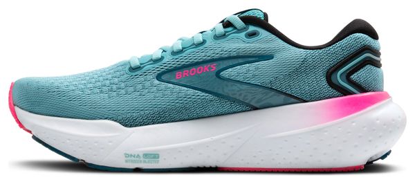 Chaussures Running Brooks Glycerin 21 Bleu/Rose Femme