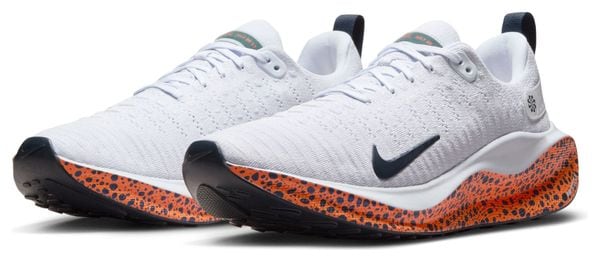 Nike InfinityRN 4 Electric White/Orange Men's Running Shoes