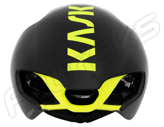 Kask Utopia Aero Helmet Black Neon Yellow