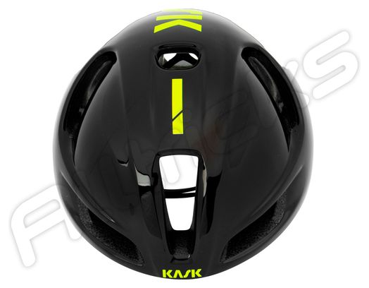 Kask Utopia Aero Helmet Black Neon Yellow