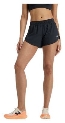 Short splité New Balance RC Ultra Light Noir Femme