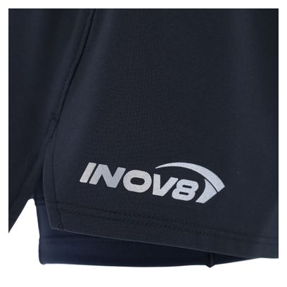 Dames 2-in-1 Inov-8 Airlite Korte Broek Zwart