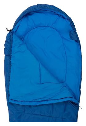 Highlander Sac de couchage momie Sleepline 250 Momie 5°C-Bleu Denim