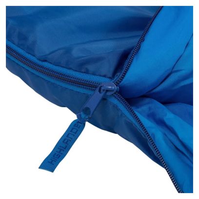 Highlander Sac de couchage momie Sleepline 250 Momie 5°C-Bleu Denim