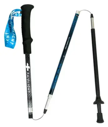 Trail stick Raidlight Compact Carbon Ultra Evo Black Man 110 cm